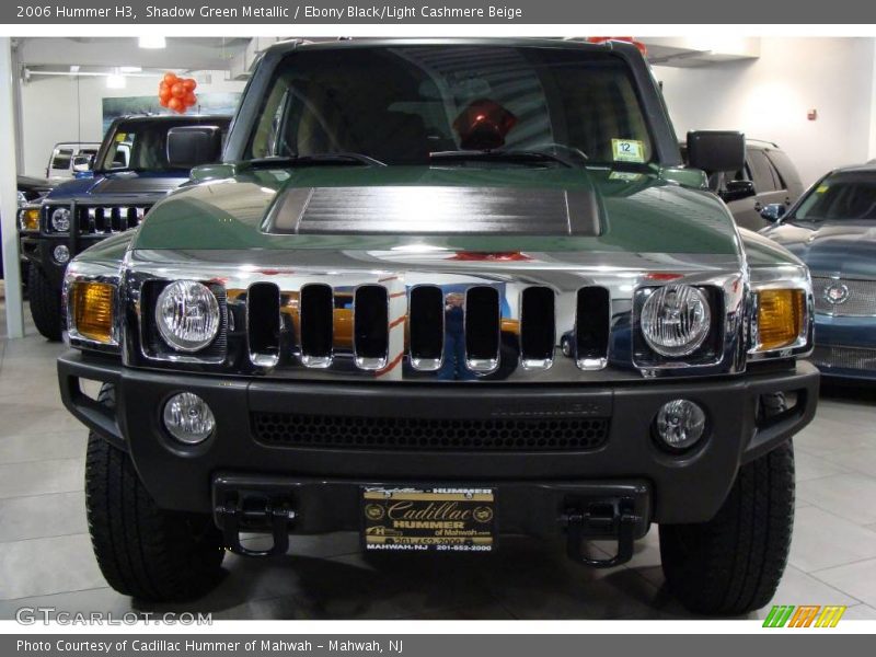 Shadow Green Metallic / Ebony Black/Light Cashmere Beige 2006 Hummer H3