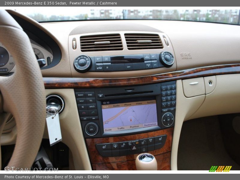 Pewter Metallic / Cashmere 2009 Mercedes-Benz E 350 Sedan