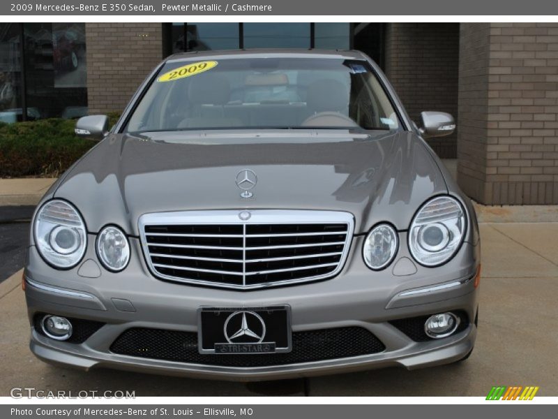 Pewter Metallic / Cashmere 2009 Mercedes-Benz E 350 Sedan