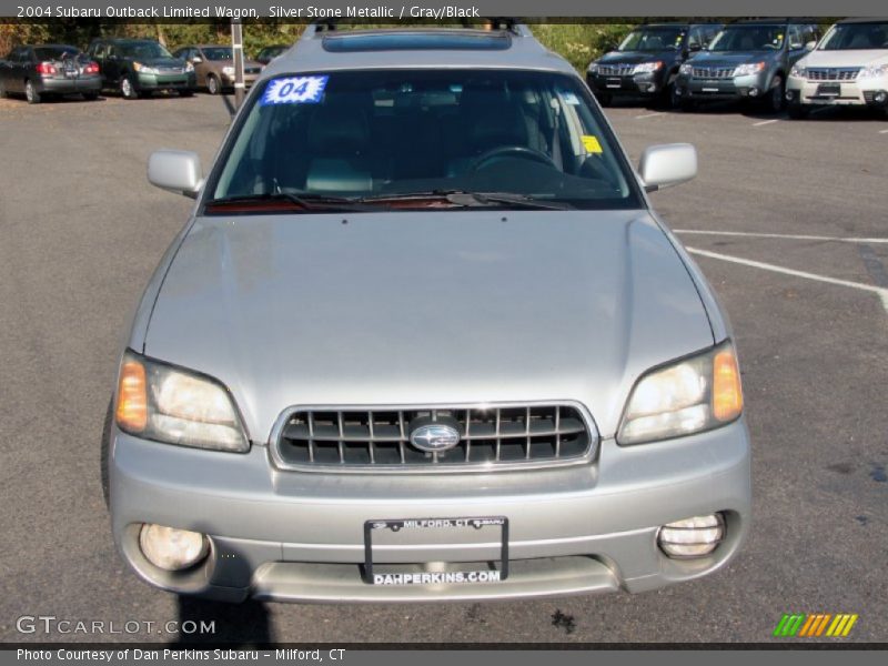 Silver Stone Metallic / Gray/Black 2004 Subaru Outback Limited Wagon