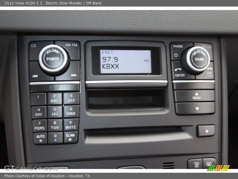 Electric Silver Metallic / Off Black 2013 Volvo XC90 3.2