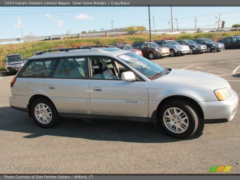 Silver Stone Metallic / Gray/Black 2004 Subaru Outback Limited Wagon