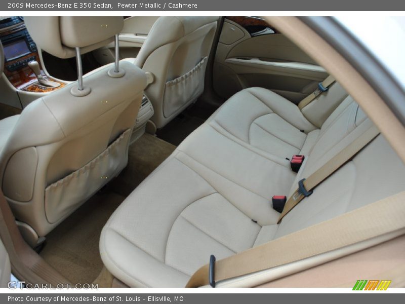 Pewter Metallic / Cashmere 2009 Mercedes-Benz E 350 Sedan