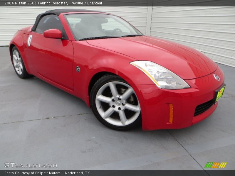 Redline / Charcoal 2004 Nissan 350Z Touring Roadster