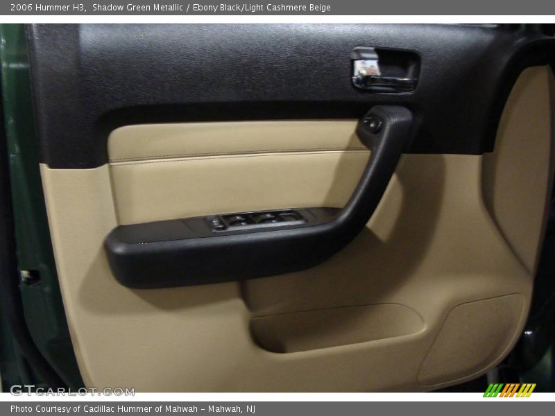 Shadow Green Metallic / Ebony Black/Light Cashmere Beige 2006 Hummer H3