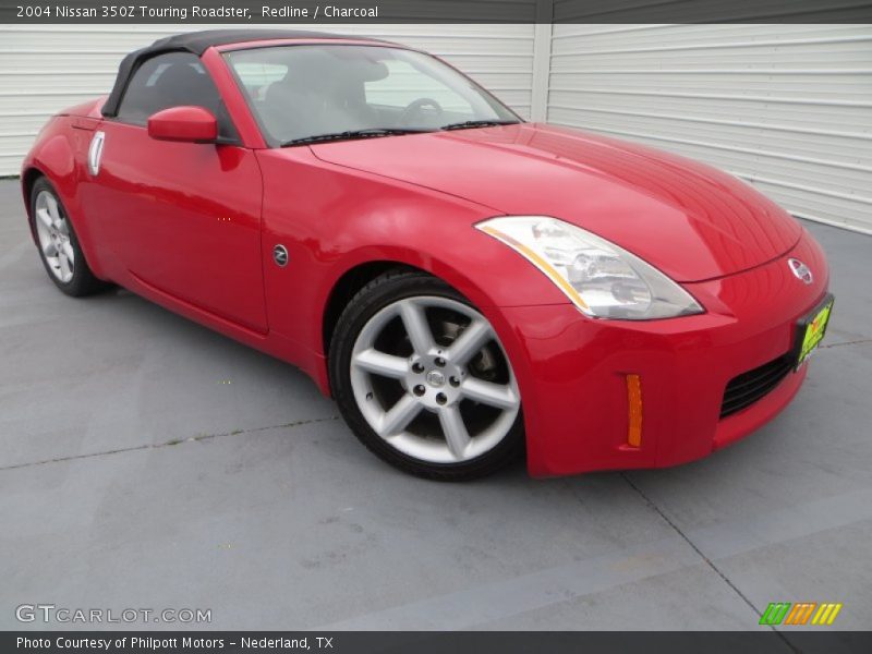 Redline / Charcoal 2004 Nissan 350Z Touring Roadster