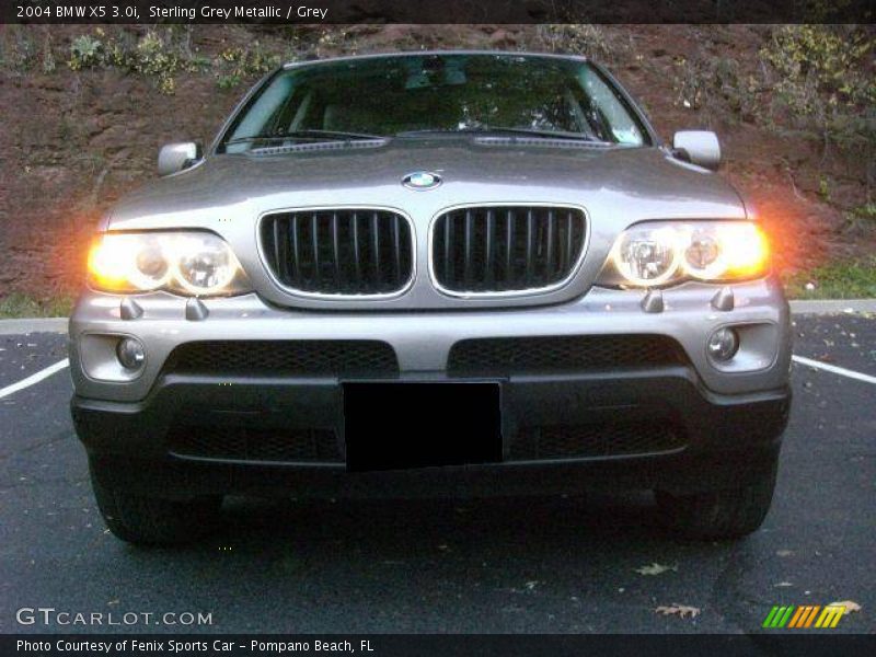 Sterling Grey Metallic / Grey 2004 BMW X5 3.0i