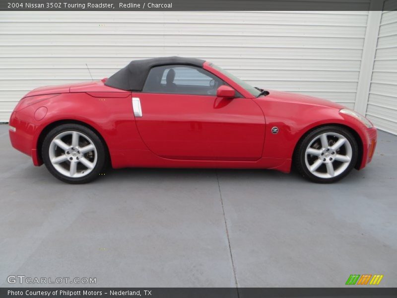 Redline / Charcoal 2004 Nissan 350Z Touring Roadster