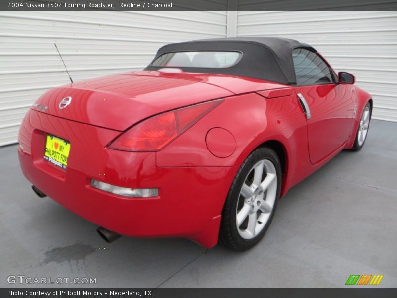 Redline / Charcoal 2004 Nissan 350Z Touring Roadster