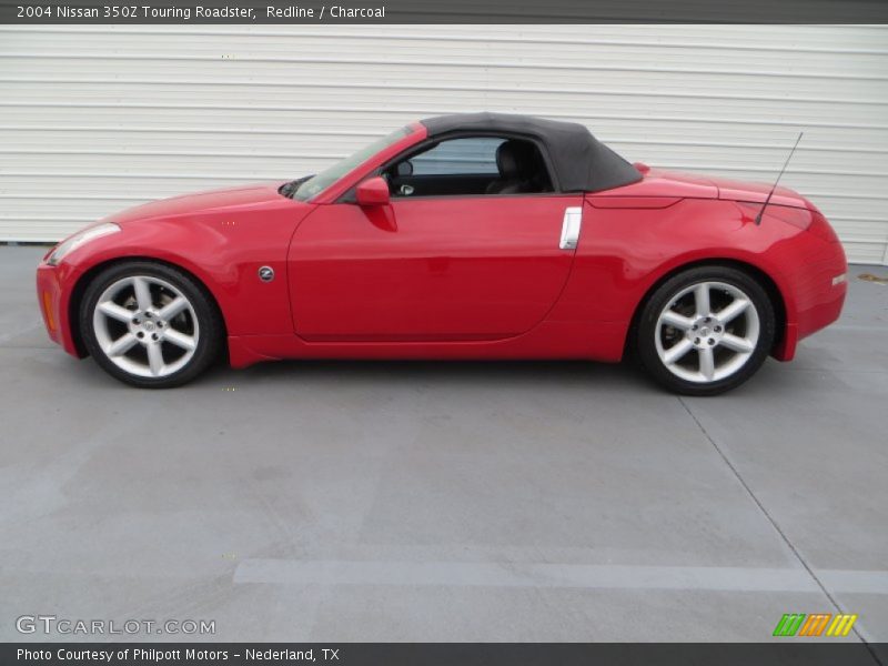 Redline / Charcoal 2004 Nissan 350Z Touring Roadster