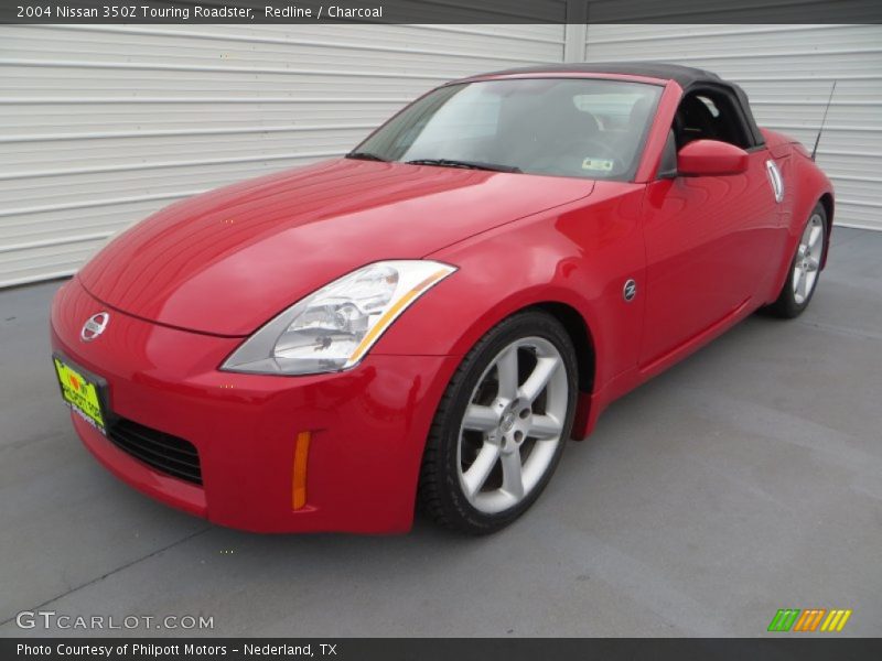 Redline / Charcoal 2004 Nissan 350Z Touring Roadster