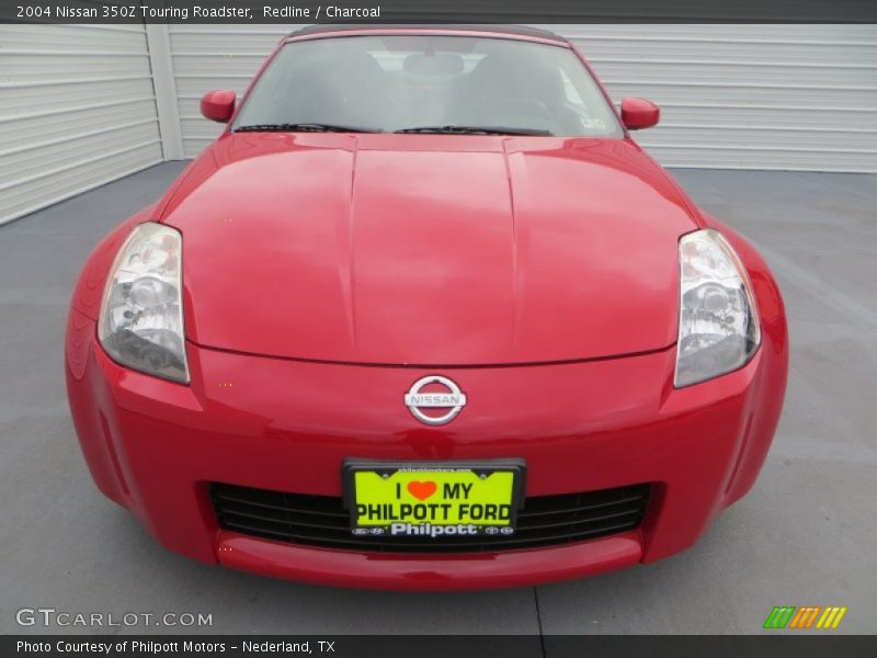 Redline / Charcoal 2004 Nissan 350Z Touring Roadster