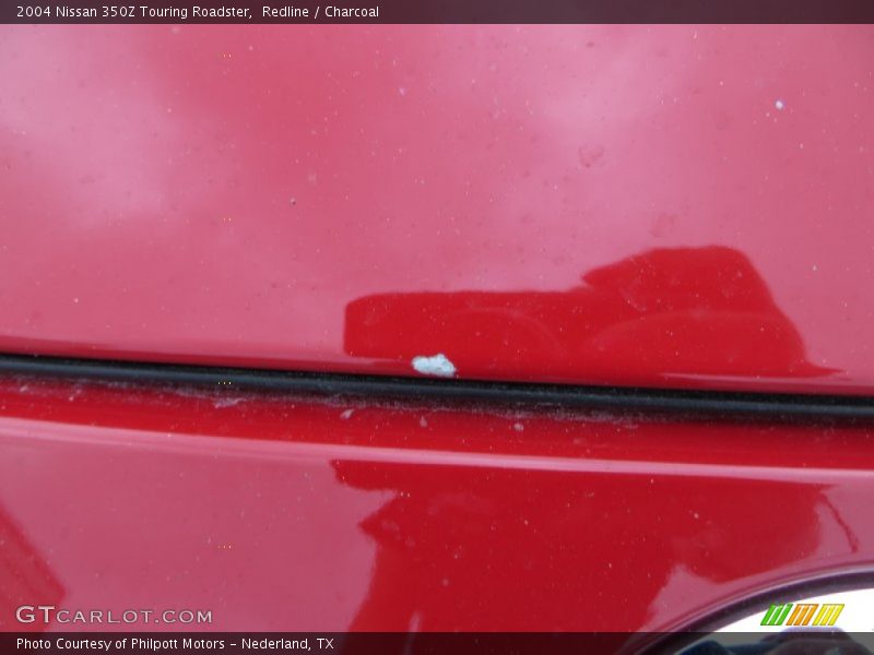 Redline / Charcoal 2004 Nissan 350Z Touring Roadster