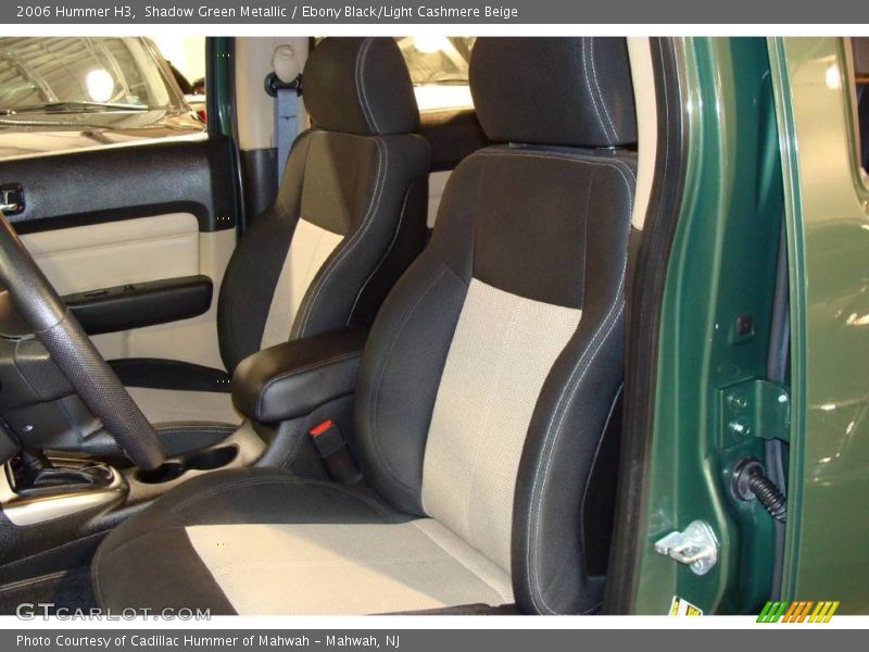 Shadow Green Metallic / Ebony Black/Light Cashmere Beige 2006 Hummer H3