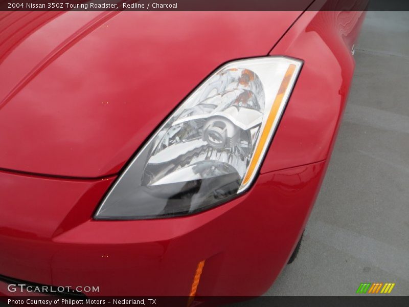 Redline / Charcoal 2004 Nissan 350Z Touring Roadster