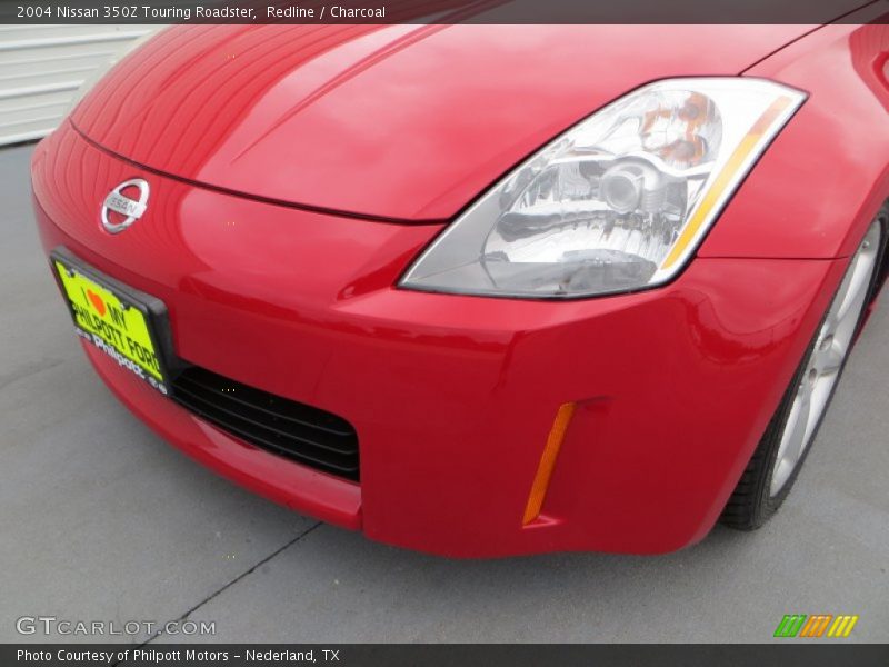 Redline / Charcoal 2004 Nissan 350Z Touring Roadster