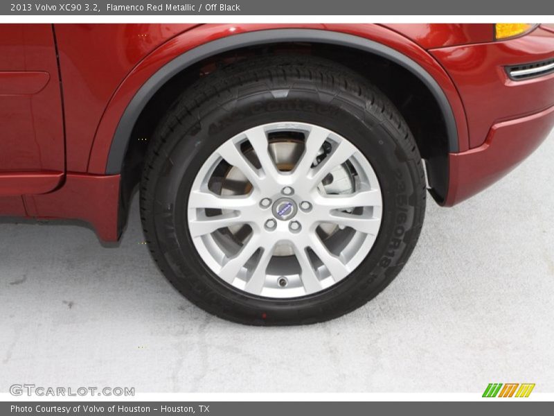 Flamenco Red Metallic / Off Black 2013 Volvo XC90 3.2