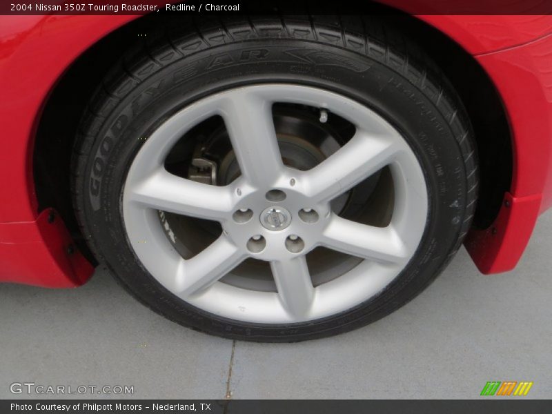 Redline / Charcoal 2004 Nissan 350Z Touring Roadster