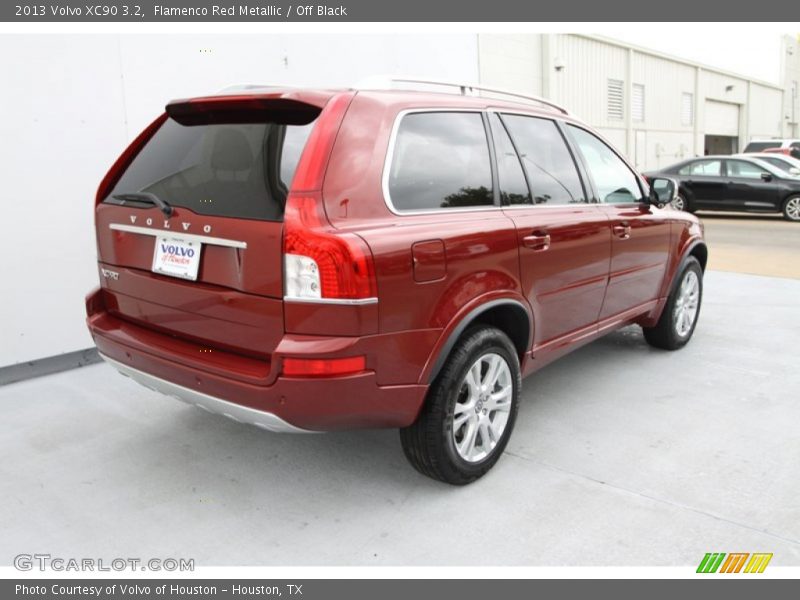 Flamenco Red Metallic / Off Black 2013 Volvo XC90 3.2
