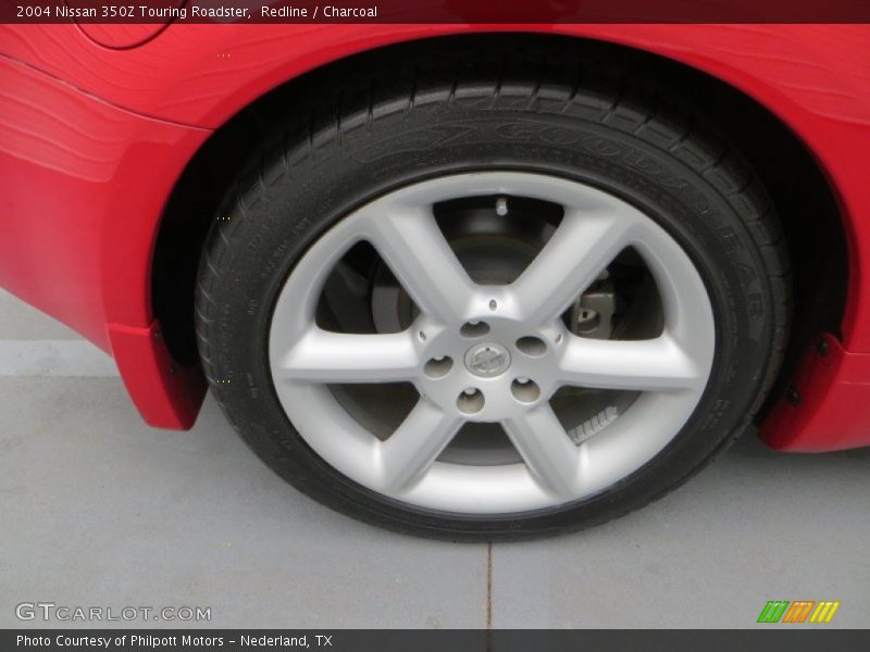 Redline / Charcoal 2004 Nissan 350Z Touring Roadster