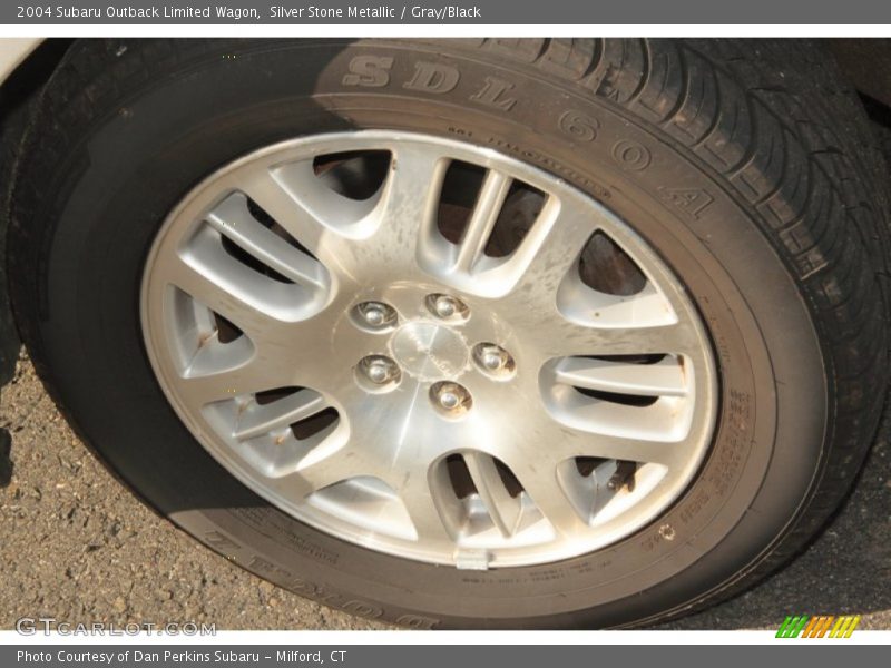Silver Stone Metallic / Gray/Black 2004 Subaru Outback Limited Wagon