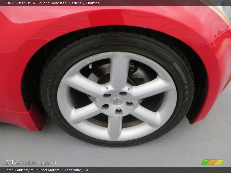Redline / Charcoal 2004 Nissan 350Z Touring Roadster