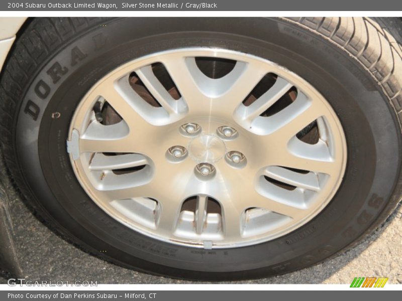 Silver Stone Metallic / Gray/Black 2004 Subaru Outback Limited Wagon