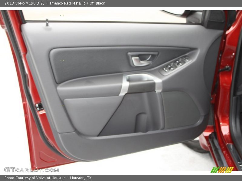 Flamenco Red Metallic / Off Black 2013 Volvo XC90 3.2