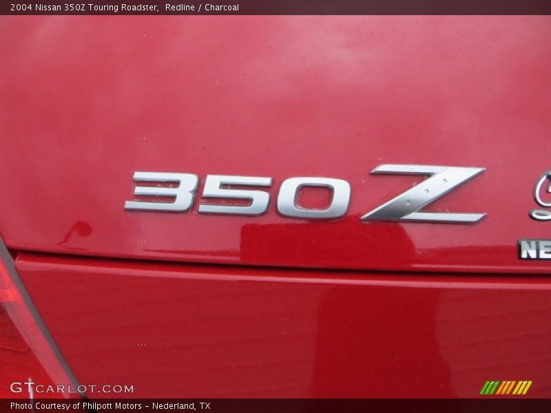 Redline / Charcoal 2004 Nissan 350Z Touring Roadster