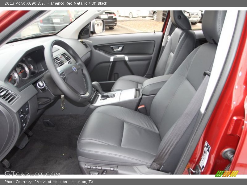 Flamenco Red Metallic / Off Black 2013 Volvo XC90 3.2