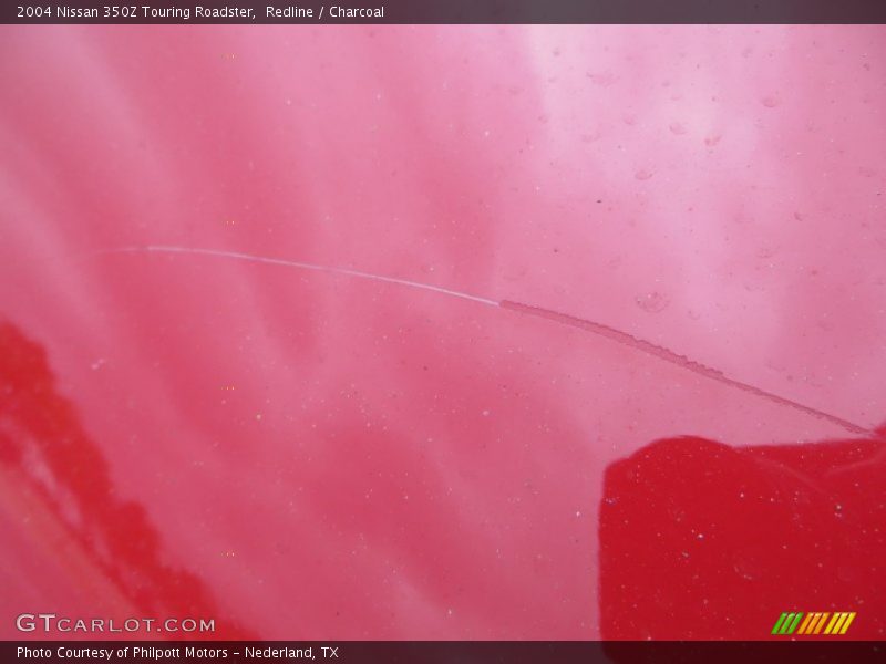 Redline / Charcoal 2004 Nissan 350Z Touring Roadster