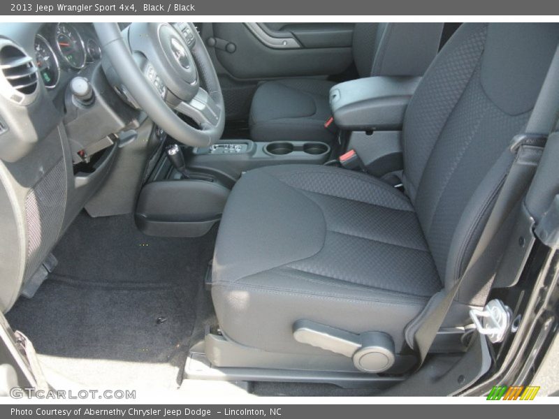 Black / Black 2013 Jeep Wrangler Sport 4x4