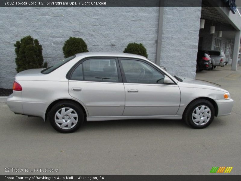 Silverstream Opal / Light Charcoal 2002 Toyota Corolla S