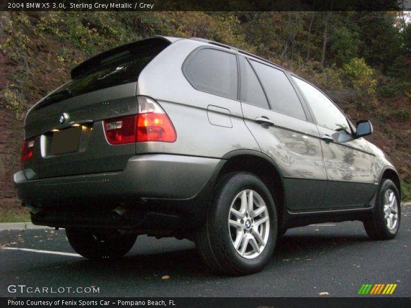 Sterling Grey Metallic / Grey 2004 BMW X5 3.0i