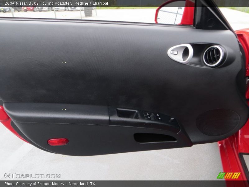 Redline / Charcoal 2004 Nissan 350Z Touring Roadster