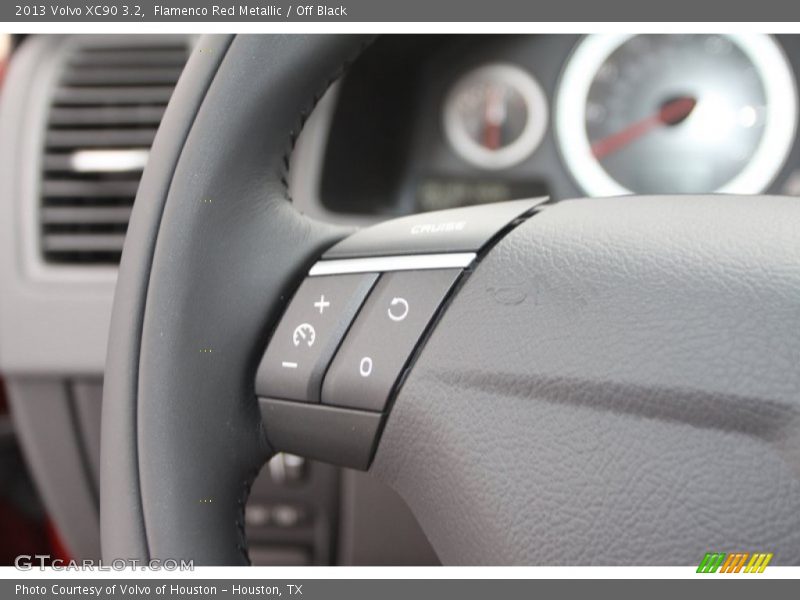 Flamenco Red Metallic / Off Black 2013 Volvo XC90 3.2