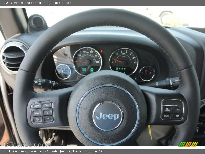 Black / Black 2013 Jeep Wrangler Sport 4x4