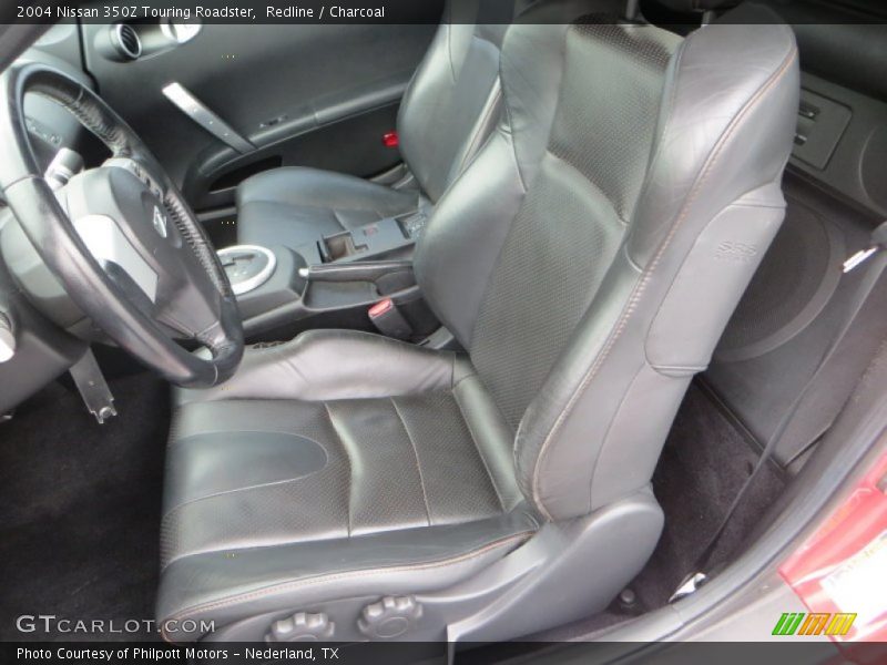 Redline / Charcoal 2004 Nissan 350Z Touring Roadster
