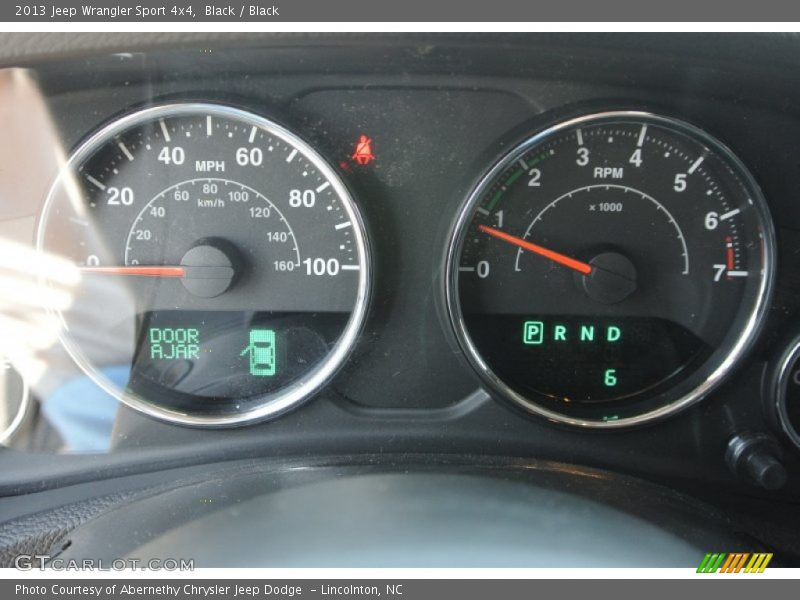 Black / Black 2013 Jeep Wrangler Sport 4x4