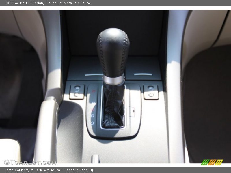 Palladium Metallic / Taupe 2010 Acura TSX Sedan