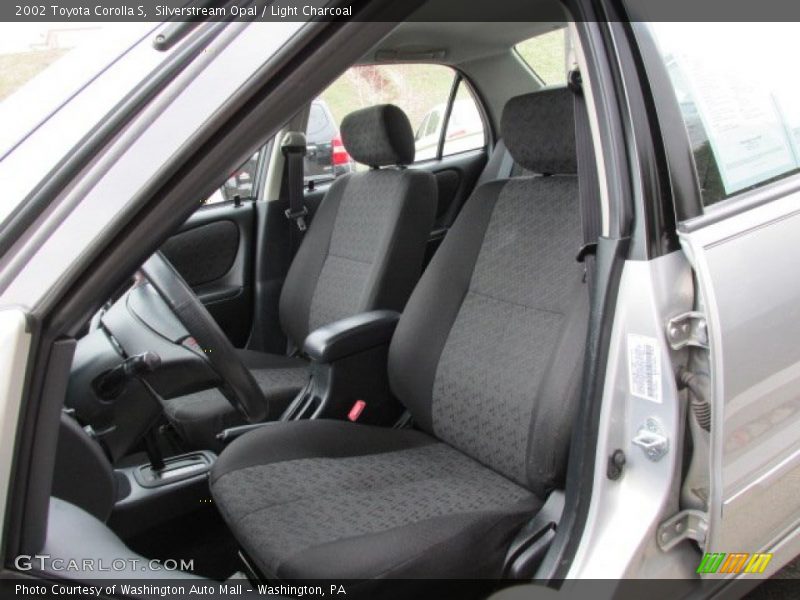  2002 Corolla S Light Charcoal Interior