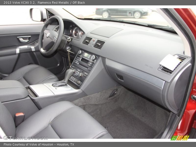 Flamenco Red Metallic / Off Black 2013 Volvo XC90 3.2