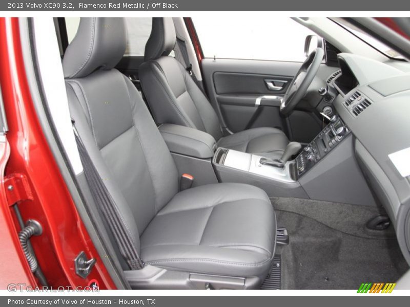 Flamenco Red Metallic / Off Black 2013 Volvo XC90 3.2