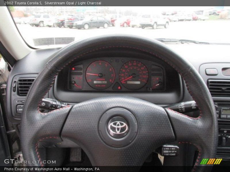 Silverstream Opal / Light Charcoal 2002 Toyota Corolla S