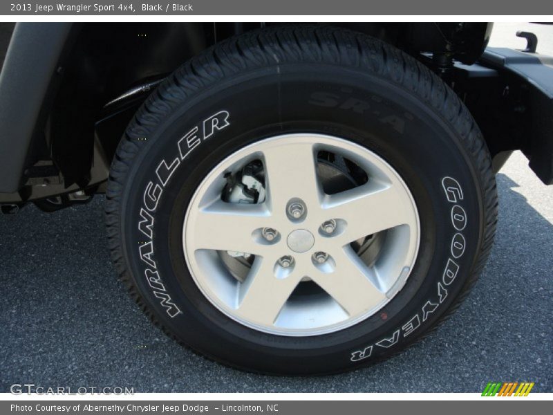 Black / Black 2013 Jeep Wrangler Sport 4x4