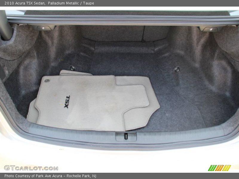 Palladium Metallic / Taupe 2010 Acura TSX Sedan