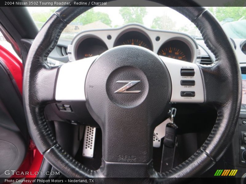 Redline / Charcoal 2004 Nissan 350Z Touring Roadster