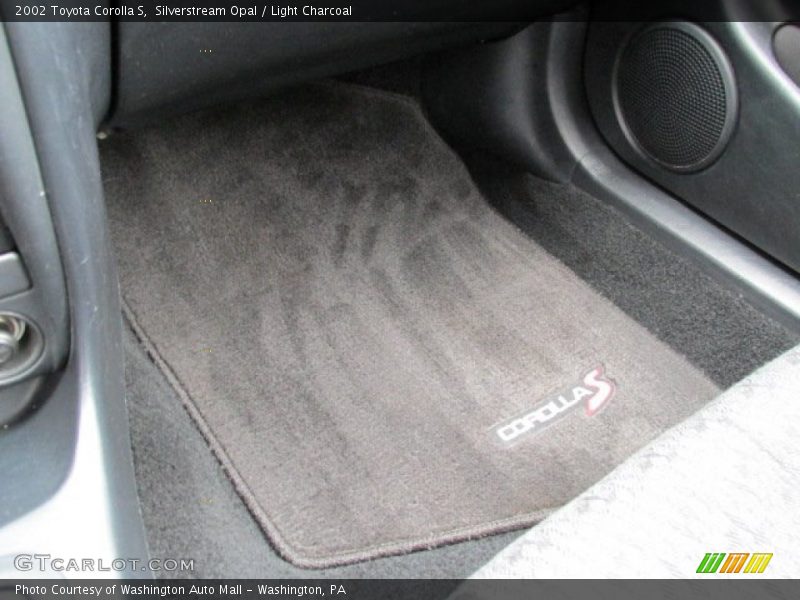 Silverstream Opal / Light Charcoal 2002 Toyota Corolla S