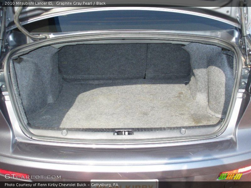 Graphite Gray Pearl / Black 2010 Mitsubishi Lancer ES
