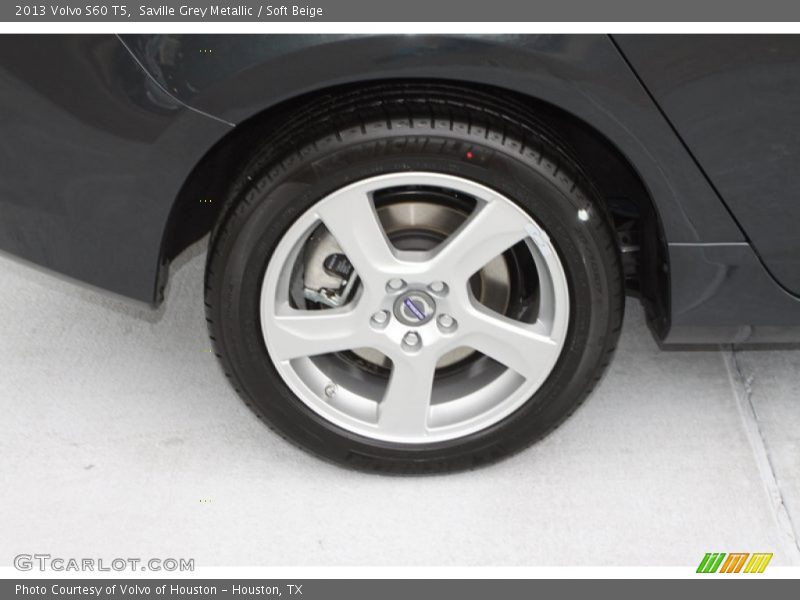 Saville Grey Metallic / Soft Beige 2013 Volvo S60 T5